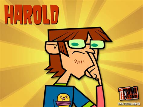 <strong>Harold</strong>, labeled The Dweeb With Mad Skillz is a camper on <strong>Total Drama Island</strong> as a member of the Killer Bass. . Harold total drama island